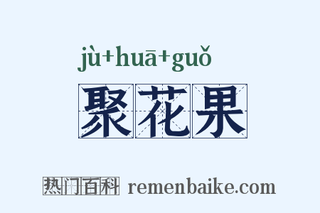 聚花果是什么意思的图片